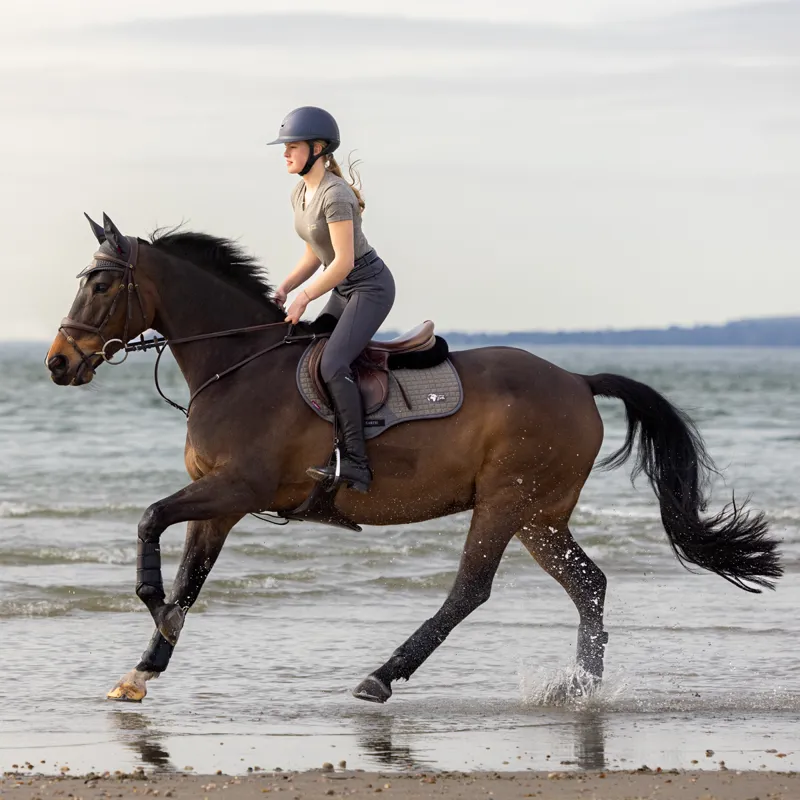 LeMieux Earth Close Contact Square - Moss - Large -1